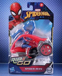 Marvel Spider Man Stunt Vehicle Toy - Height 12.5 cm