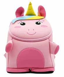 Nohoo Jungle 3D Unicorn Backpack Pink - Height 9 Inches