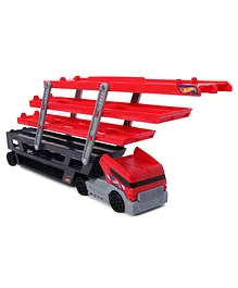 Hot Wheels Die Cast Free Wheel Mega Hauler Toy Truck - Red