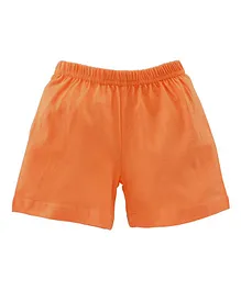 BRATMA Solid Shorts - Orange