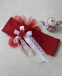 Flying Lollipop Flower Design Headband - Red