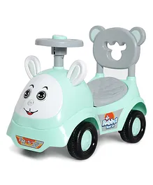 Funride Ride On Push Car With Music Horn - Green Blue