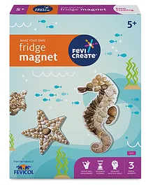 Fevicreate Make Your Own Fridge Magnets DIY Art and Craft Kit - Multicolor  