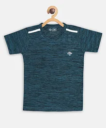 Chimprala Kids Half Sleeves Sports T-Shirt - Sea Green