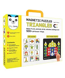 Play Panda Magnetic Puzzles Set Multicolour - 602 Pieces