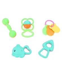 Toysons Rattle Set - 5 Pieces ( Design & Color may vary )