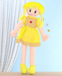Stuffysoft Anna Long Leg Doll Yellow - Height 65 cm