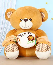 Stuffysoft Teddy Bear Soft Toy Brown - Height 48 cm