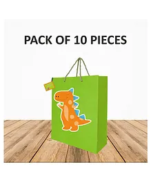 Untumble Dinosaur Party Bags Green - Pack of 10