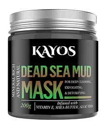 Kayos 100% Natural Dead Sea Mud Face Mask - 200 gm