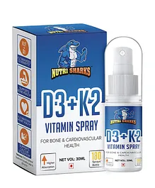 Kayos Nutrisharks D3 with K2 Vitamin Spray - 30 ml