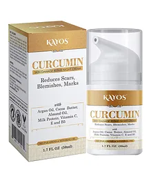 Kayos Curcumin Cream for Acne Scars and Skin Damage - 50 ml