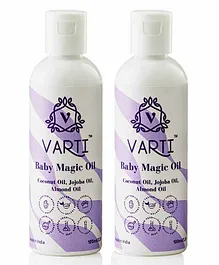 Varti Handcrafted Cold Pressed Baby Magic Oil  Pack of 2 - 100 ml each
