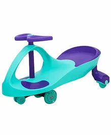 Baybee Unicorn Swing Car with Light and Music - Violet