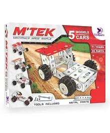 Toy Kraft Cars Mechanical Game - Multicolor