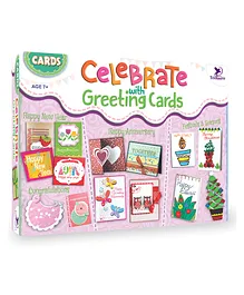 Toy Kraft Greeting Card Making Craft Kit - Multicolour
