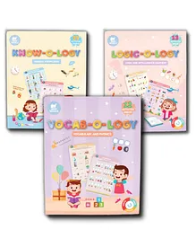Miniwhale Know-O-logy, Vocab-o-logy and Logic-o-logy Activity Sheets Pack of 3 - Multicolour 