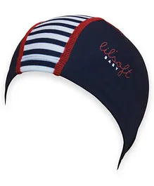 LilSoft Striped Cap - Navy Blue
