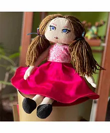 Pintucloo Rug Doll Pink - Height 30.48 cm 