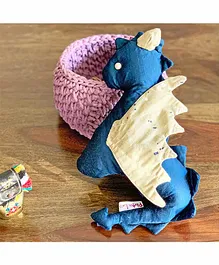 Pintucloo Dragon Soft Toy Blue - Height 22.86 cm