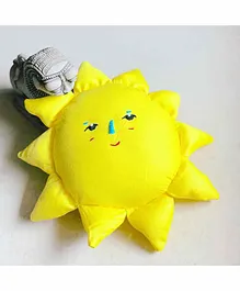 Pintucloo Sun Soft Toy Yellow - Height 26.6 cm