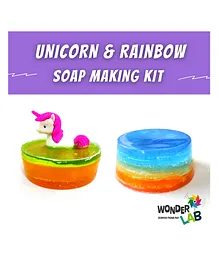 Wonderlab Unicorn & Rainbow Soap Kit - Multicolor