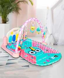 Baby Moo Premium Owl Piano Activity Gym - Blue