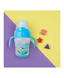 Baby Moo Multifunction Training Cup Blue - 210 ml