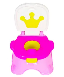 Baby Moo Crown Detachable Potty Chair - Pink