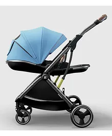StarAndDaisy Coballe Smart Folding Travel Luxury Stroller - Blue