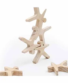 OPA Toys Acrobots Balancing Toy Off White - 16 Pieces