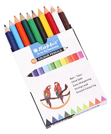 Rabbit Color Pencils - 10 Shades  
