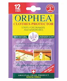 Orphea Insect Repellent Strips Pack Of 12 - White