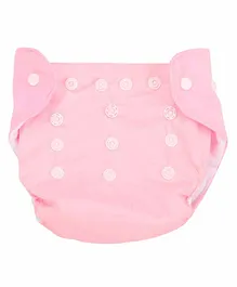 Lifelong Button Closure Diaper - Pink