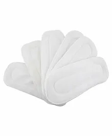 Lifelong 5 Layer Diaper Inserts Pack of 5 - White