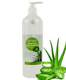 Omeo Aloe Vera Hand Sanitizer with Pump - 500ml