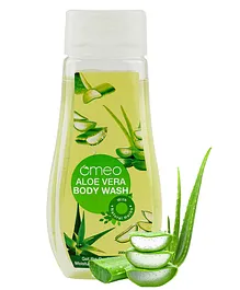 Omeo Aloe Vera Body Wash Shower Gel With Natural Herbs - 200ml