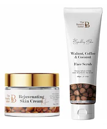 The Beauty Sailor Skin Rejuvenating Cream and Walnut, Coffee & Coconut Face Scrub - 50 gm 100 gm