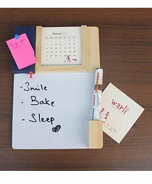 IVEI Warli To-Do Calendar Magnet Set Of 5 - Dark Blue