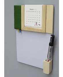 IVEI Warli Utility To-Do Calendar Magnet - Multicolor