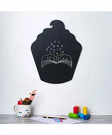 IVEI Cup Cake Shaped Black Board - Black