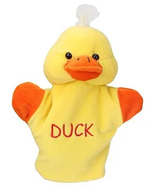 Play Toons Duck Hand Puppet Yellow - 21 cm