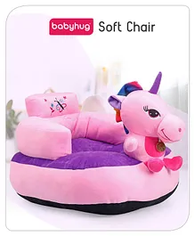 Babyhug Sofa Chair Unicorn Themed - Pink