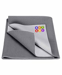 BeyBee Waterproof Rubber Sheet X-Large 200cm X 140cm - Grey