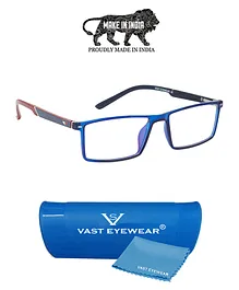 Vast Cateye Style Blue Ray & UV Protection Glasses - Blue 