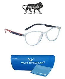 Vast Cateye Style Blue Ray and UV Protection Glasses - Purple 