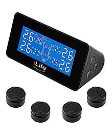 iLife Solar Wireless Tire Pressure Monitoring System - Black