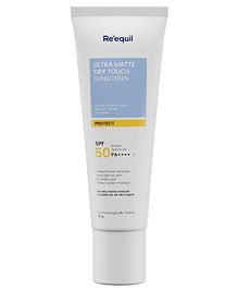 Re'equil Ultra Matte Dry Touch Sunscreen Gel SPF 50 PA++++ - 50 gm