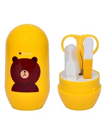 Tiny Tycoonz Four In One Baby Manicure Set - Yellow
