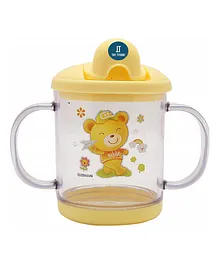 Tiny Tycoonz Spout Sipper Cup with Twin Handle Yellow - 200 ml